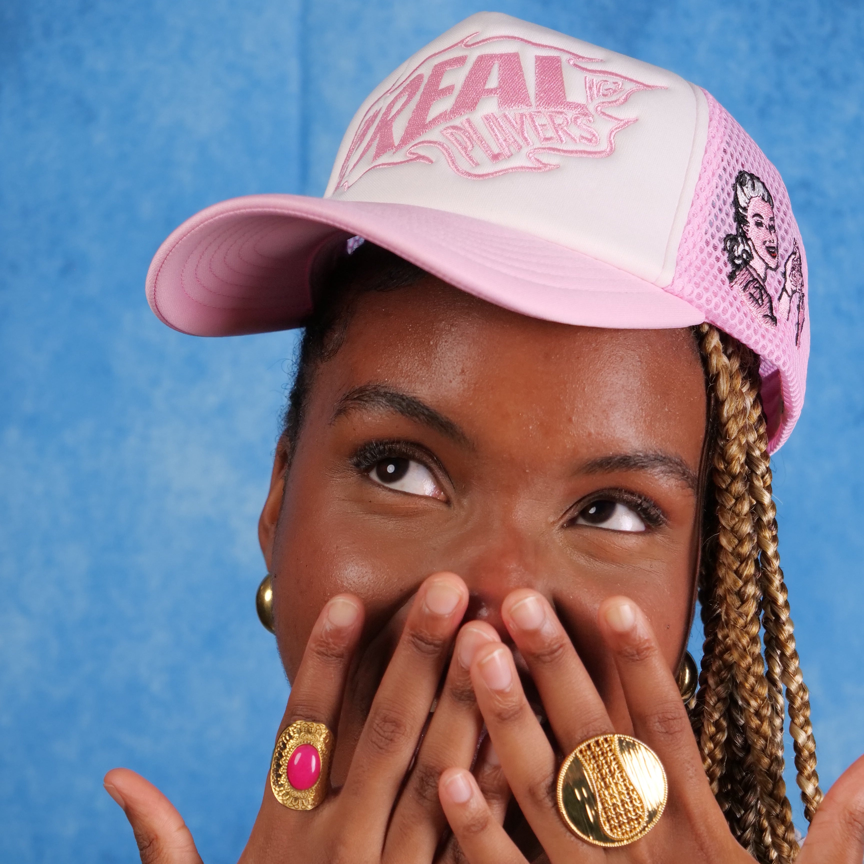 HUSTLER CAP ROSE